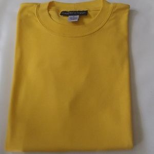 EAGLE'S EYE * Short Sleeve Yellow Tee * NWOT
